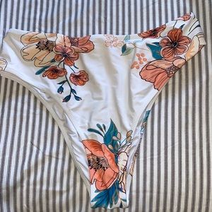 Floral swimsuit bottoms